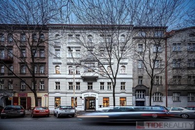 Pronájem luxusního bytu 3+kk, Praha 8, Karlín, Šaldova ul.