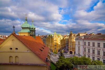 Pronájem krásného bytu 2+kk na Praze 1, Josefov, Elišky Krásnohorské
