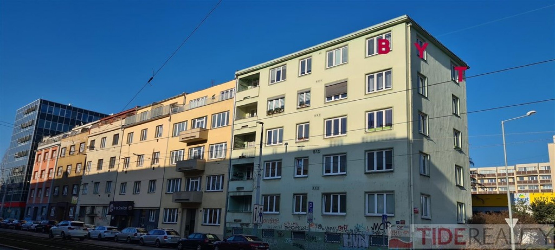 Prodej bytu 2+1, 4.patro, V Olšinách, P10 Vršovice