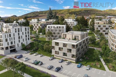 Novostavba bytu 4+kk s terasou, celkem 95m2, parková čtvrť MOSAIQ Beroun, dokončení 2027