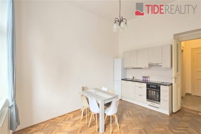 Pronájem zrekonstruovaného bytu 3+kk, Praha 2, Svobodova ul.