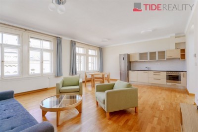 Pronájem luxusního zařízeného bytu 2 +kk, Myslíkova ul., Praha 2