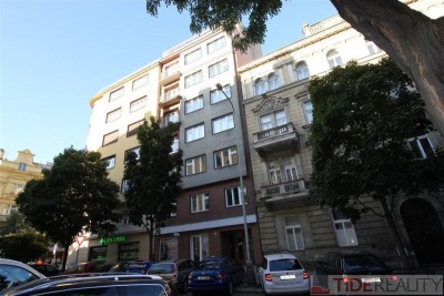 Rent of luxury, furnished apartment 1+kk, Praha 3, Řipská str.