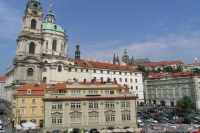 Pronájem mimořádného, stylového bytu, Malostranské náměstí, Praha 1, Malá Strana