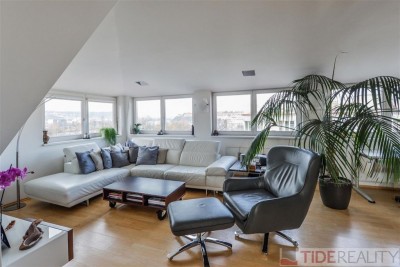 Pronájem krásného, rozlehlého bytu (171 m2), Praha 4, Podolí, U Kublova