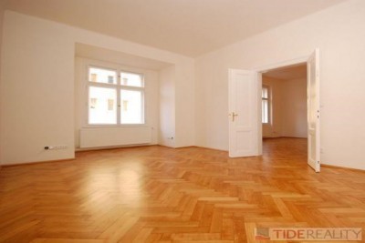 Bright, spacious 3+1 unfurnished apartment in Radhošťská str., Praha 3